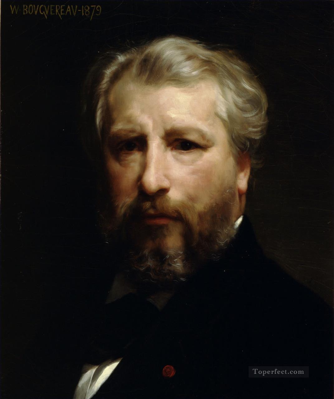 Retrato de artista Realismo William Adolphe Bouguereau Pintura al óleo